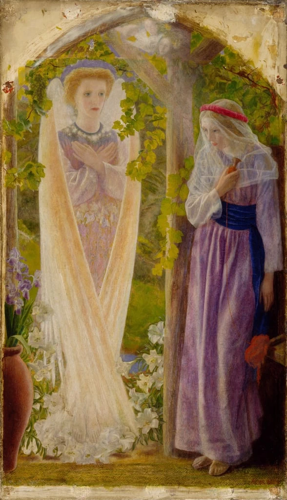 L'annunciazione, 1858 - Birmingham Museums and Art Gallery